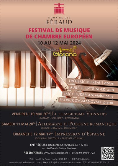 Festival de Musique de Chambre Européen 2024