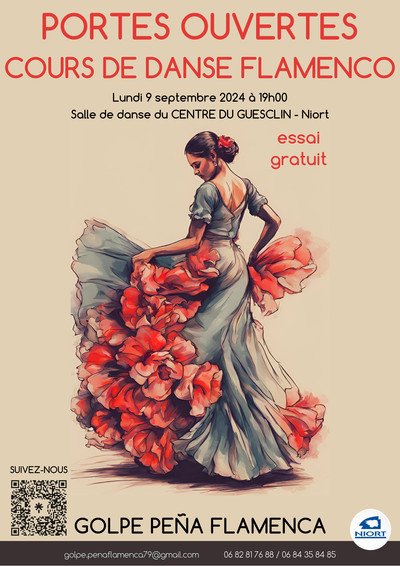 Golpe, Peña Flamenca - Cours de danse flamenco
