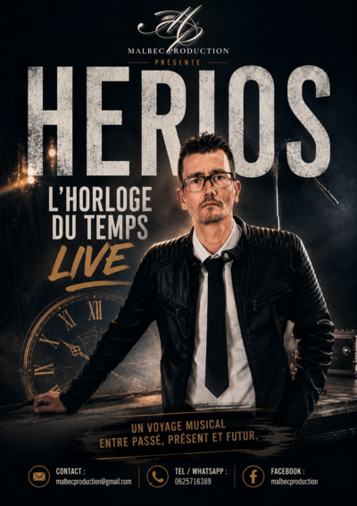 HERIOS - L'HORLOGE DU TEMPS "LIVE"