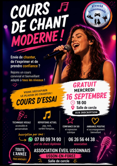  Iryna - Cours de chant moderne essai gratuit !