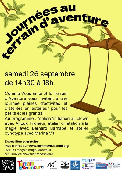 Journées au Terrain d'Aventure