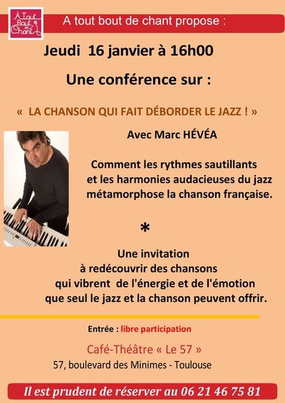 La chanson qui fait déborder le jazz