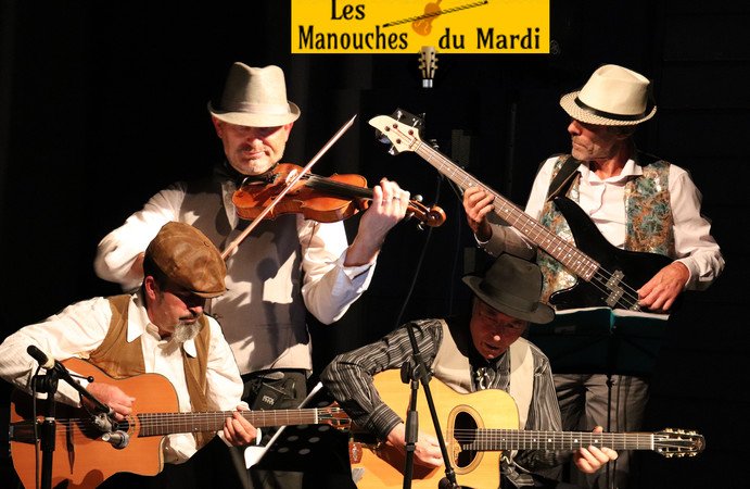 les Manouches du Mardi - groupe jazz manouche Django ,Grappelli,Swing
