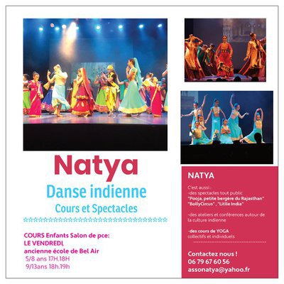 natya - cours de danse indienne enfants