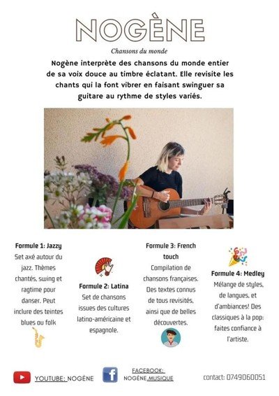 Nogène  - Chansons du monde