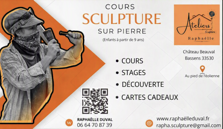 Raphaëlle Duval - Artiste sculpteure - pierre - marbre