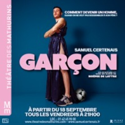 "Samuel Certenais - Garçon - Théâtre des Mathurins, Paris"