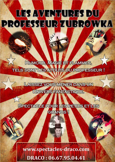 spectacles draco - les aventures du professeur zubrowk