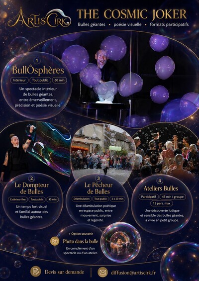 The Cosmic Joker - Bubble Artist