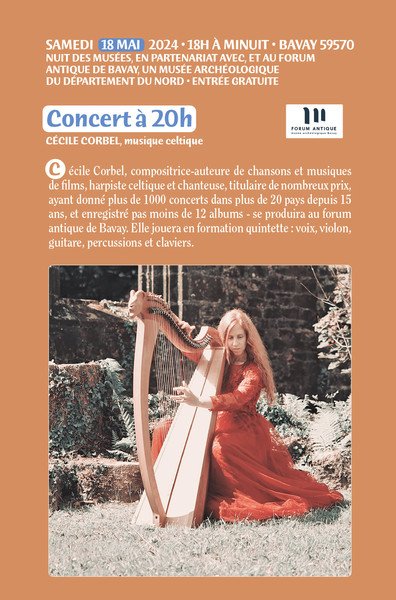 30ème Festival "harpe en Avesnois" 2024 : Cécile Corbel