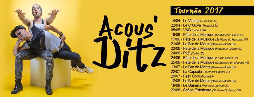 Acous'Ditz - Groupe de reprise