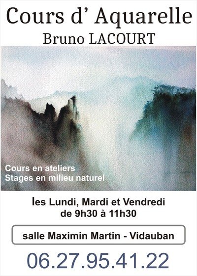 Association En Vie d'Artiste - Cours de dessin, d'aquarelle et de pastel