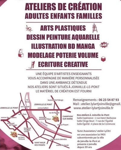 Atelier Lyl’Art  - Ateliers de création pour enfants ados adultes 