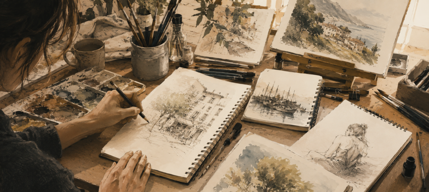 ATELIERS NIKITA - Adultes & Séniors : dessin, croquis, peinture & aquarelle