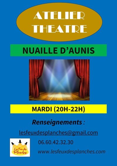 Compagnie Les Feux des Planches - Cours de Théâtre adultes