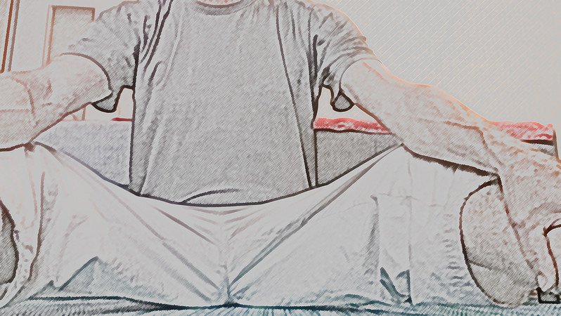 Homme pose peinture dessin sculpture photo