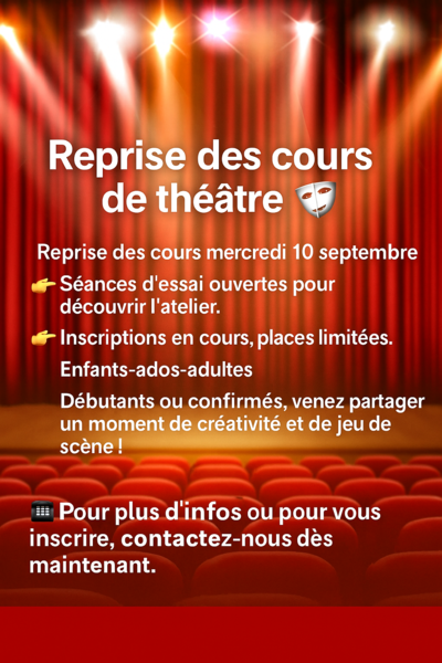 LA COMEDIE DES K'TALENTS - COURS DE THEATRE Enfants, Ados, Adultes