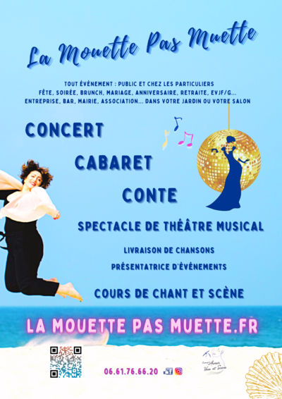 La Mouette Pas Muette - Concert privé, mariage, anniversaire + Conte + Présentatrice