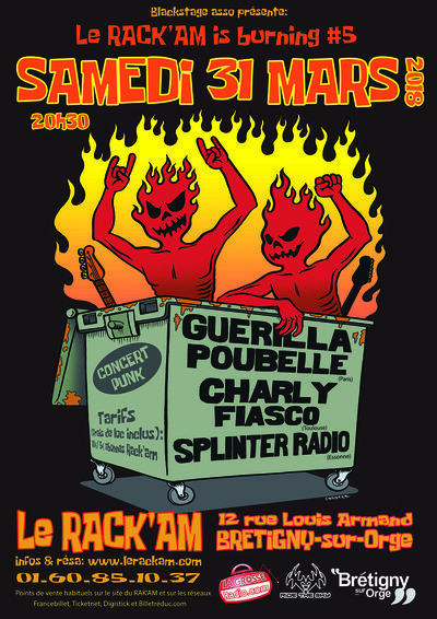 Le Rack'am is Burning #5 avec Guerilla Poubelle