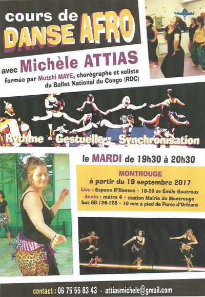 Michèle Attias - cours danse africaine