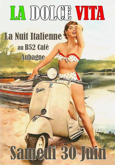 Soirée ITALIENNE au B52 CAFE