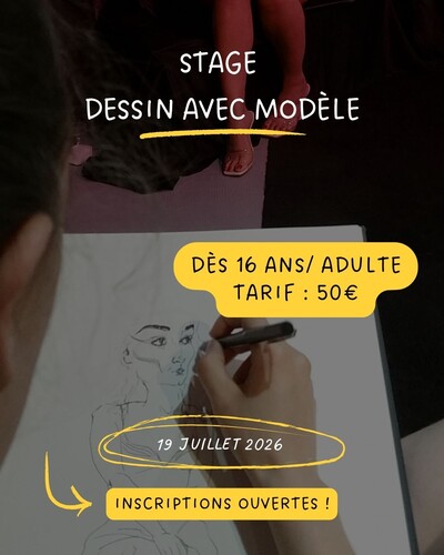 STAGE MODELE JUILLET 2026