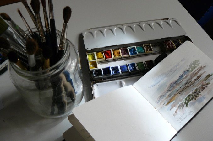 Atelier dessin/peinture pendant les vacances de la Toussaint
