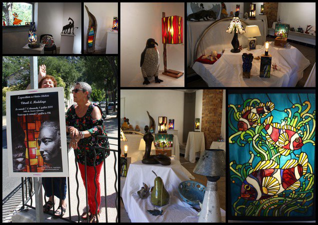 atelier libellule   - Atelier de vitrail , sculpture