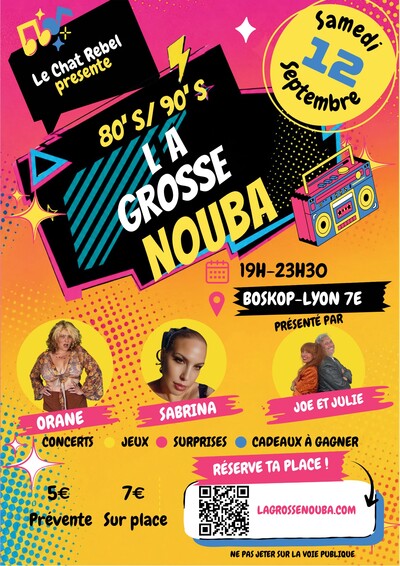 La Grosse Nouba : 80’s – 90’s · Concerts · Jeux · Surprises