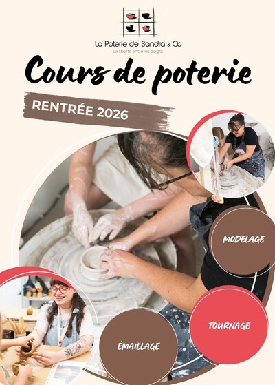 La Poterie de Sandra and Co - LA RENTRÉE 2026 COURS DE POTERIE