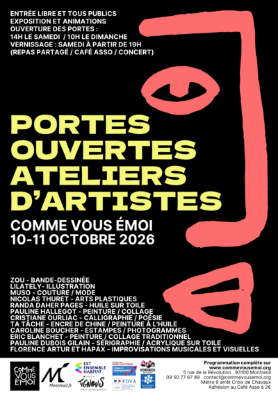 Portes ouvertes - Ateliers d'Artistes
