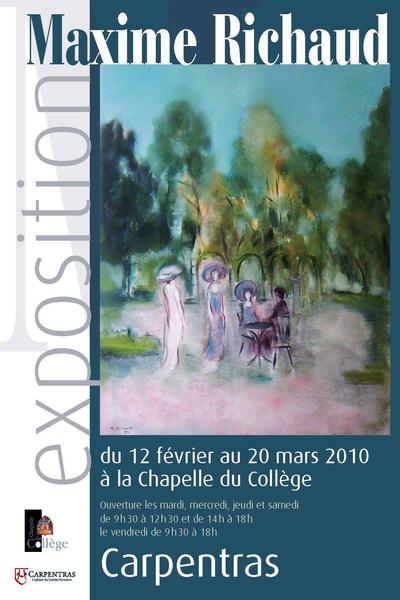 Rétrospective Maxime RICHAUD (1924-1994)