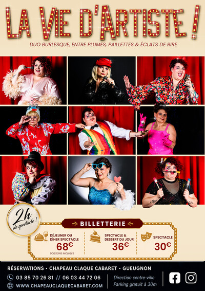 Spectacle Burlesque - La vie d'Artiste !