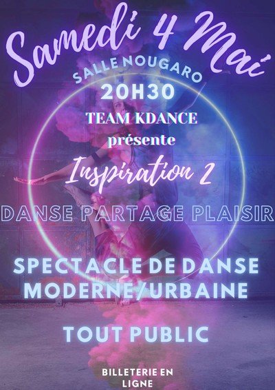  Spectacle danse moderne/urbaine par Team Kdance 