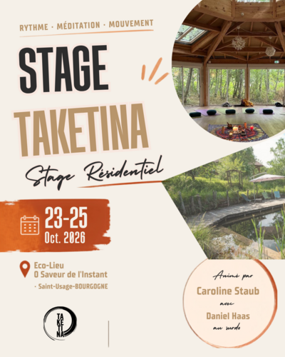 Stage de TaKeTiNa (Rythme-Voix-Méditation)