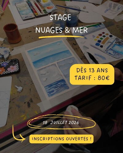 STAGE NUAGES & MER JUILLET 2026