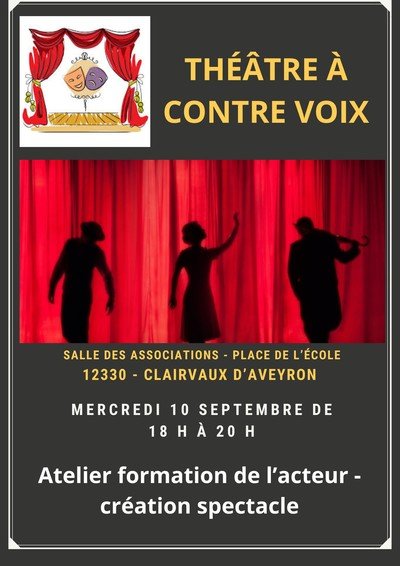 Théâtre à contre voix - Atelier et création spectacle