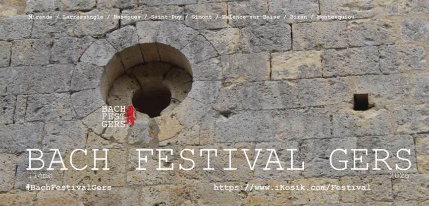 11ème BACH FESTIVAL GERS 2026 - Violoncelle et Orgue