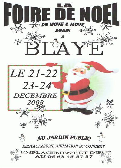 1ere foire de noel de move & move again à blaye 