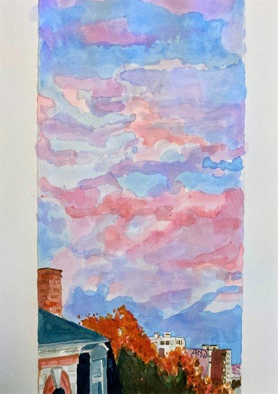 Amélie Moisy - Ciels et autres oeuvres