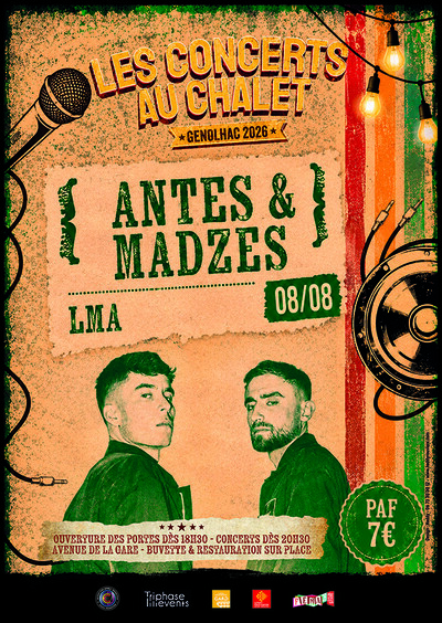 Antes & Madzes + LMA au Chalet