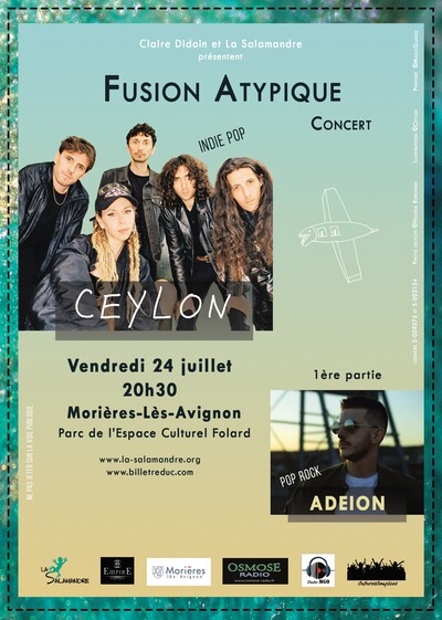 Ceylon et Adeion dans Fusion Atypique
