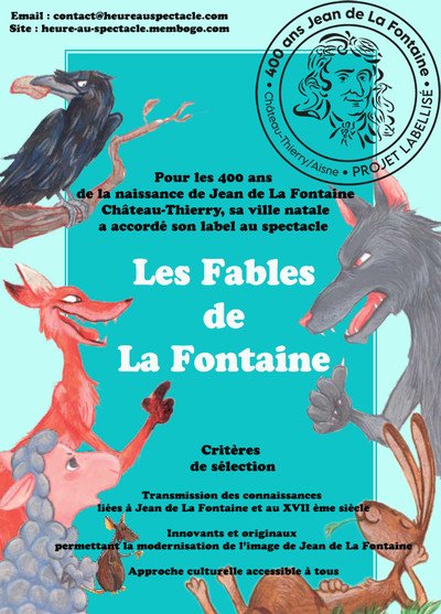 L'HEURE AU SPECTACLE - LES FABLES DE LA FONTAINE