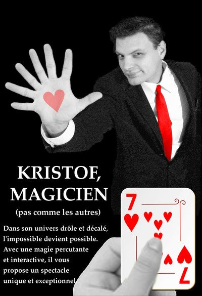 Kristof Magicien - Close-up, la magie sous vos yeux