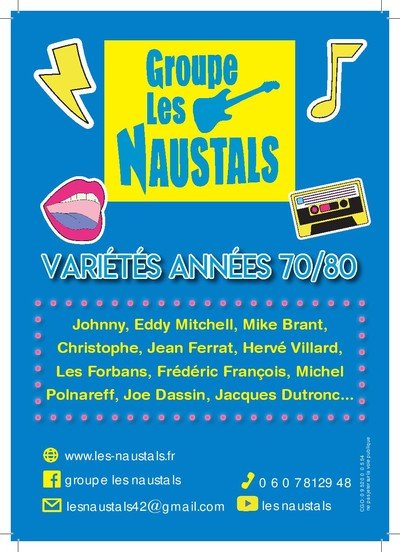 Les Naustals - Variété française des annees 60 / 80