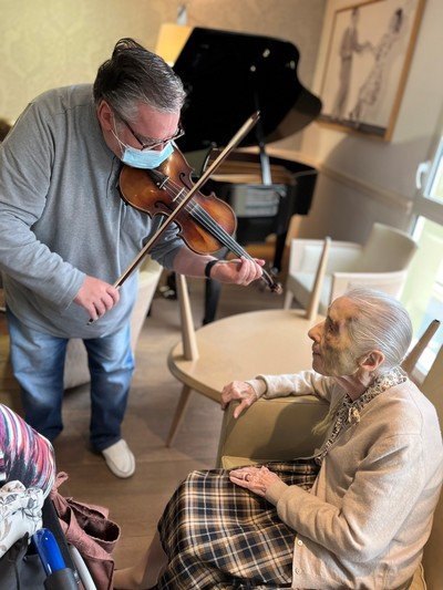 Rebourcet eric - Violoniste intervenant ehpad ou autre