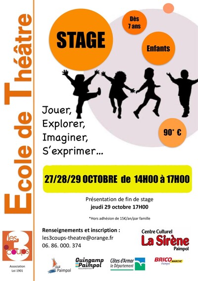 Stage théâtre pour enfants