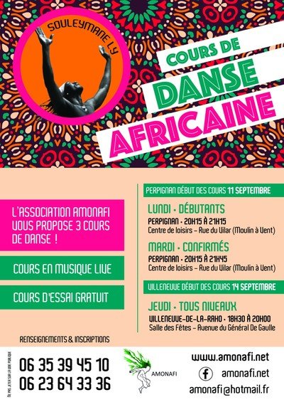 amonafi  - Cours de danse africaine 2023/2024