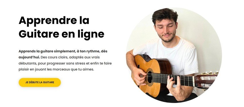 Apprendre la guitare - Cours