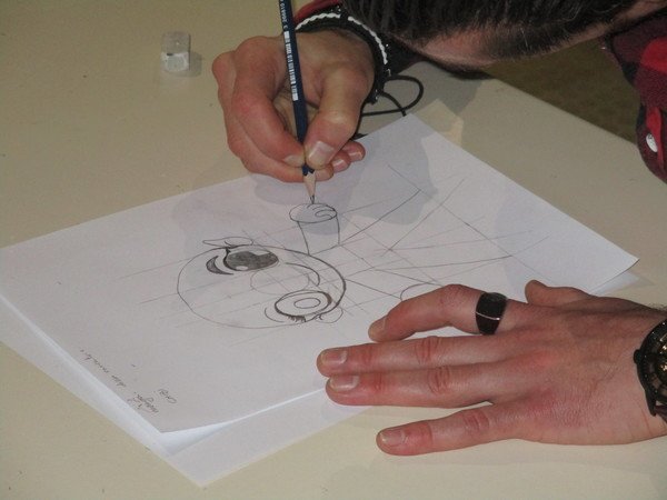 Atelier dessin manga avec Olivier Faure